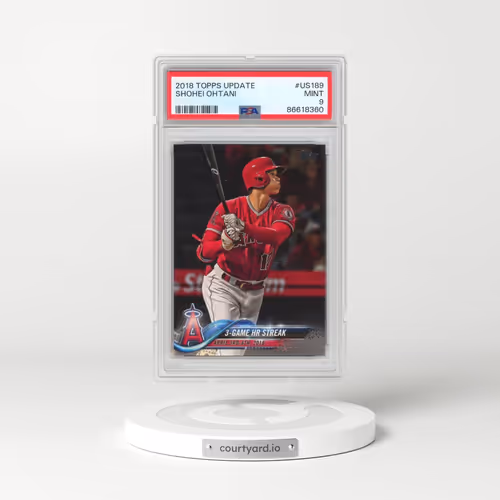2018 Topps Update #US189 Shohei Ohtani (PSA 9 MINT)