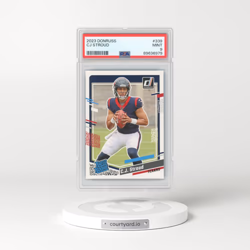 2023 Panini Donruss #339 CJ Stroud (PSA 9 MINT)