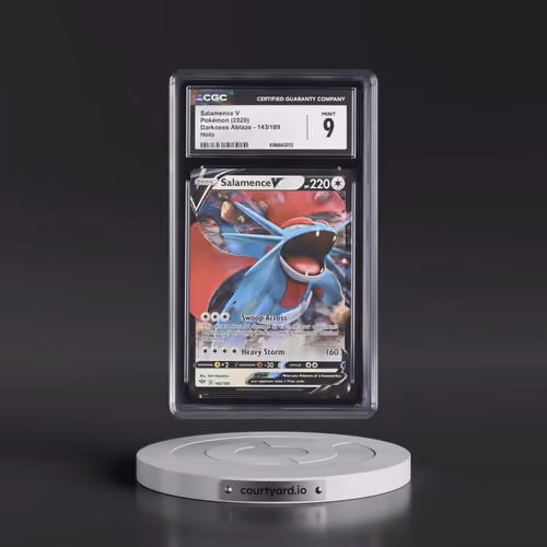 2020 Darkness Ablaze #143/189 Salamence V Holo