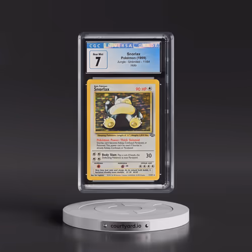 1999 Jungle #11/64 Snorlax - Holo (CGC 7 NM)