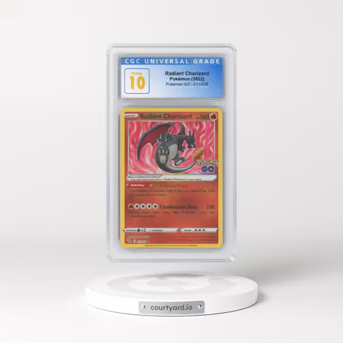 2022 Pokémon GO #011/078 Radiant Charizard - Holo (CGC 10 PRISTINE)
