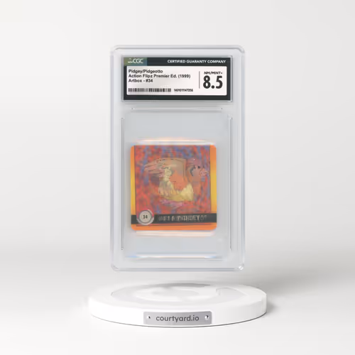 1999 Action Flipz #34 Pidgey/Pidgeotto (CGC 8.5 NM-MT+)