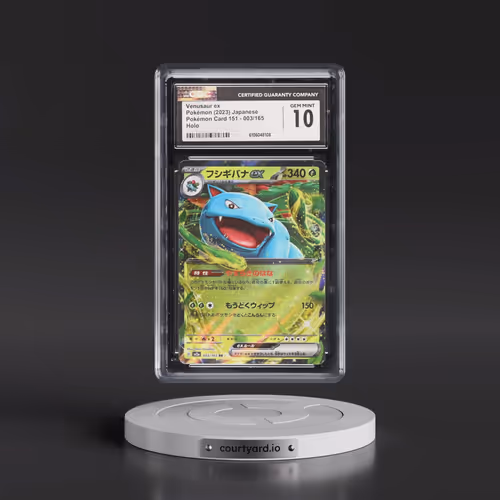 2023 Pokémon Card 151 #003/165 Venusaur ex - Holo (CGC 10 GEM MINT)