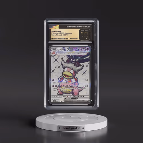 2023 Pokémon Sv2p-Snow Hazard #086 Slowking EX - Holo Super Rare (CGC 10 PRISTINE)