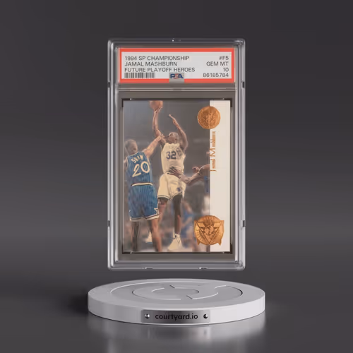 1994 SP Championship Future Playoff Heroes #F5 Jamal Mashburn (PSA 10 GEM MINT)