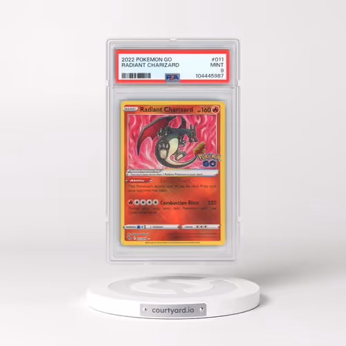 2022 Pokémon Go #011 Radiant Charizard - Holo (PSA 9 MINT)