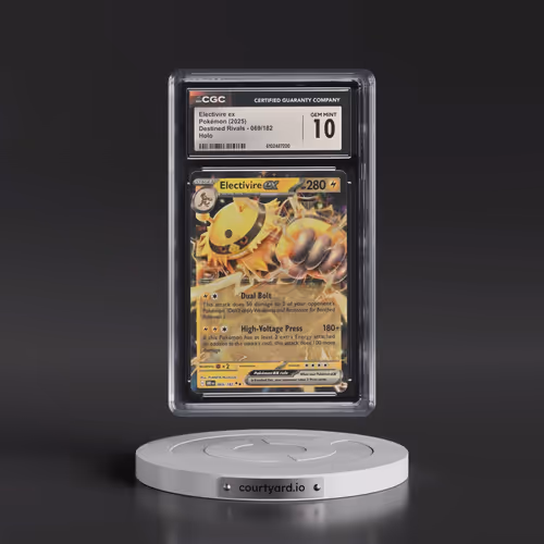 2025 Destined Rivals - DRI EN #069/182 Electivire ex - Holo (CGC 10 GEM MINT)