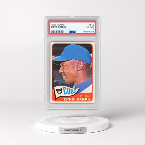 1965 Topps #510 Ernie Banks (PSA 6 EX-MT)