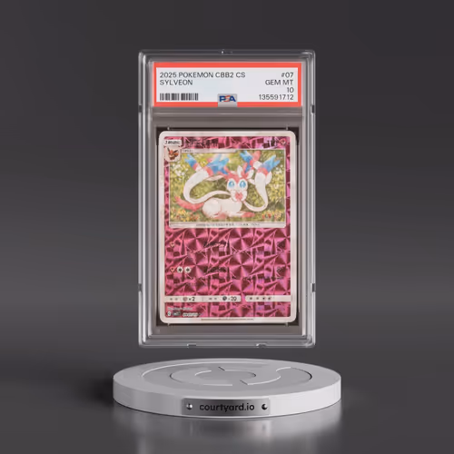 2025 Pokémon Simplified CBB2 C-Gem Pack Vol 2 #07 Sylveon (PSA 10 GEM MINT)