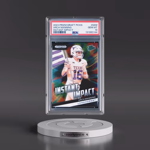 2024 Panini Prizm Draft Picks Instant Impact #IIAM Arch Manning (PSA 10 GEM MINT)