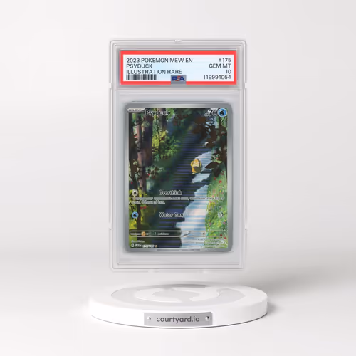 2023 Pokémon Mew EN-151 #175 Psyduck - Illustration Rare (PSA 10 GEM MINT)