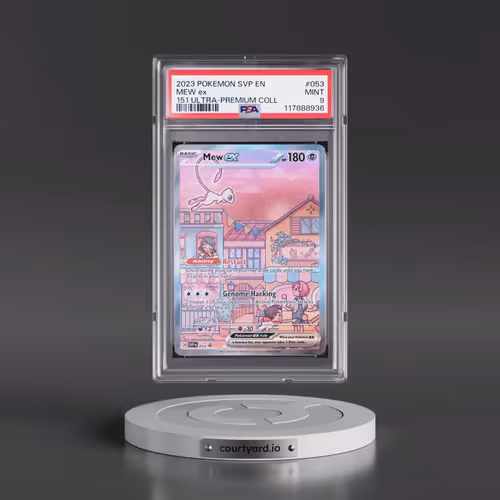 2023 Pokémon Svp EN-SV Black Star Promo #053 Mew EX - Holo 151 Ultra-Premium Collection (PSA 9 MINT)