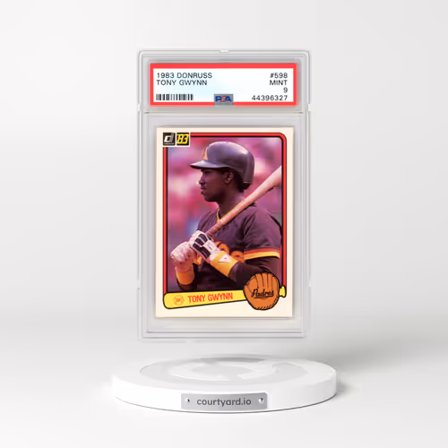1983 Donruss #598 Tony Gwynn (PSA 9 MINT)