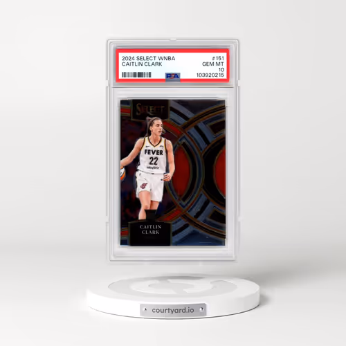 2024 Panini Select WNBA #151 Caitlin Clark (PSA 10 GEM MINT)