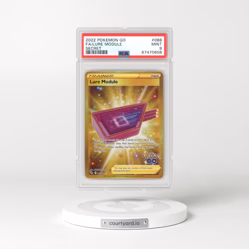 2022 Pokémon GO #088 Lure Module - Secret (PSA 9 MINT)