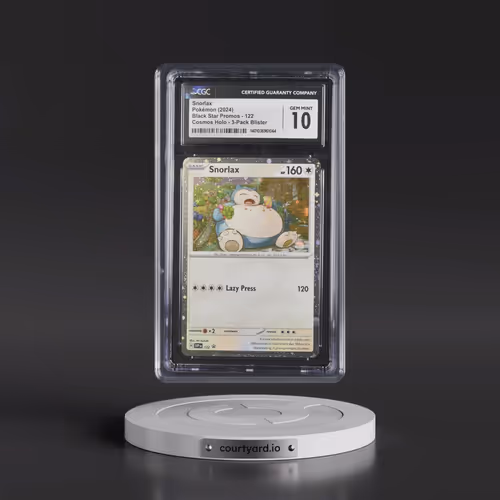 2023 Black Star Promos - Scarlet & Violet SVP EN #122 Snorlax - Twilight Masquerade 3-Pack Blister (
