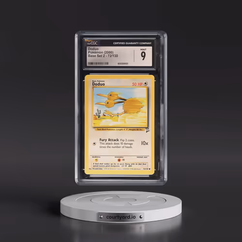 2000 Base Set 2 #72/130 Doduo (CGC 9 MINT)