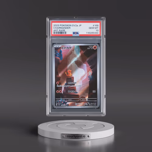 2023 Pokémon Sv2a-Pokemon 151 #168 Charmander - Art Rare (PSA 10 GEM MINT)