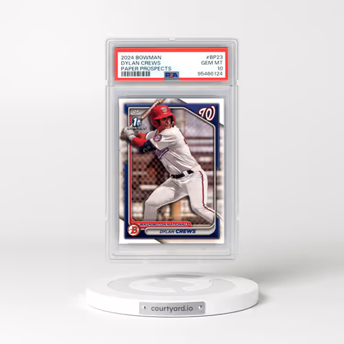 2024 Bowman Paper Prospects #BP23 Dylan Crews (PSA 10 GEM MINT)