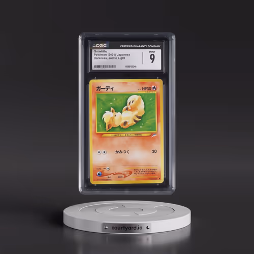 2001 Darkness, and to Light Growlithe (CGC 9 MINT)