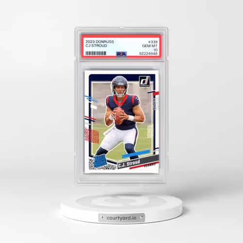 2023 Panini Donruss #339 CJ Stroud (PSA 10 GEM MINT)