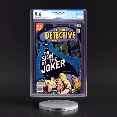 Detective Comics #476 CGC 9.6 Off-white to White Pages (DC Comics, 3-4/78) - Universal