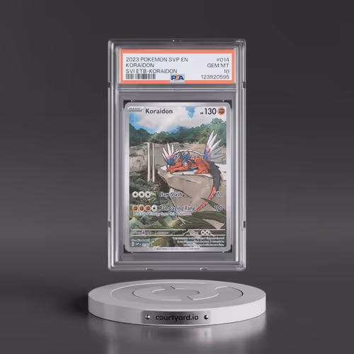 2023 Pokémon Svp EN-SV Black Star Promo #014 Koraidon - Scarlet & Violet Elite Trainer Box-Koraidon