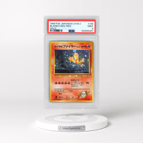 1999 Pokémon Gym 2 #146 Blaine's Moltres - Holo (PSA 9 MINT)