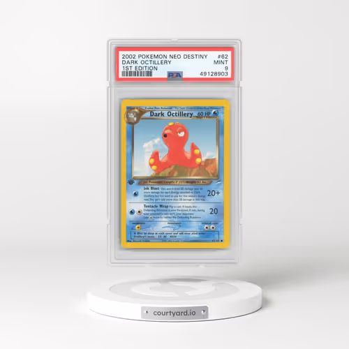 2002 Neo Destiny #62 Dark Octillery - 1st Edition (PSA 9 MINT)