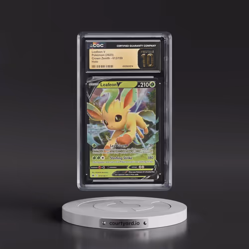 2023 Crown Zenith #013/159 Leafeon V - Holo (CGC 10 PRISTINE)