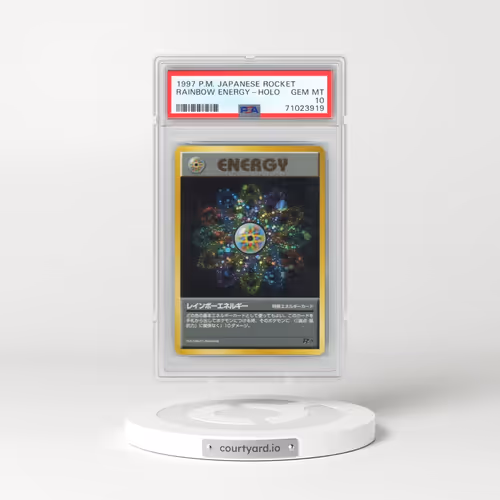 1997 Pokémon Rocket Rainbow Energy - Holo (PSA 10 GEM MINT)