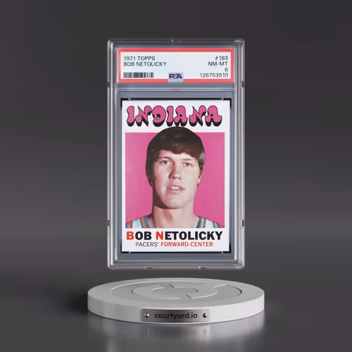 1971 Topps #183 Bob Netolicky (PSA 8 NM-MT)