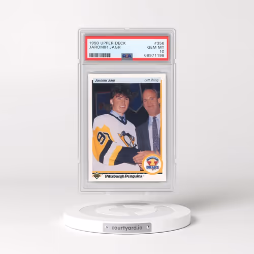 1990 Upper Deck #356 Jaromir Jagr (PSA 10 GEM MINT)