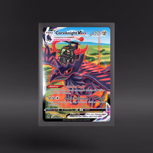 Silver Tempest Trainer Gallery #TG19/TG30 Corviknight VMAX