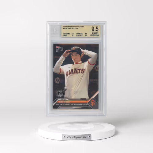 2023 Topps Now Offseason #OS24 Jung Hoo Lee/5761* (BGS 9.5 GEM MINT)