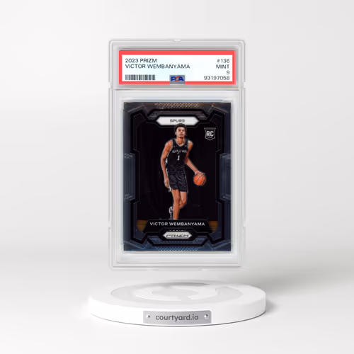 2023 Panini Prizm #136 Victor Wembanyama (PSA 9 MINT)
