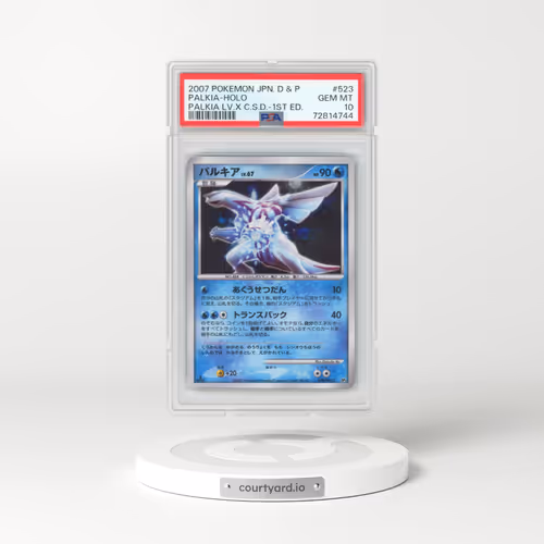 2007 Pokémon Diamond & Pearl Palkia LV.X Constructed Standard Deck #523 Palkia - 1st Edition Holo (PSA 10 GEM MINT)