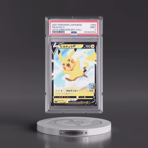 2021 Pokémon 25th Anniversary Collection #020 Pikachu V - Holo (PSA 9 MINT)