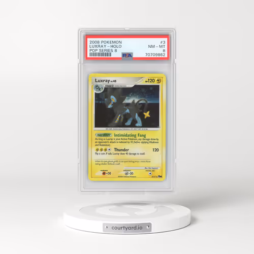 2008 POP Series 8 #3 Luxray - Holo (PSA 8 NM-MT)