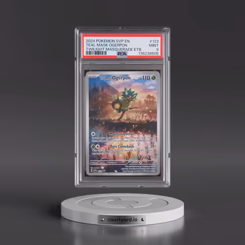 2024 Pokémon Svp EN-SV Black Star Promo #123 Teal Mask Ogerpon - Twilight Masquerade Elite Trainer B
