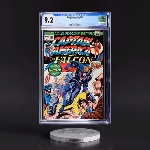 Captain America #180 CGC 9.2 White Pages (Marvel Comics, 12/74)