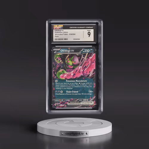 2023 Shrouded Fable - SFA EN #036/064 Okidogi ex - Holo (CGC 9 MINT)