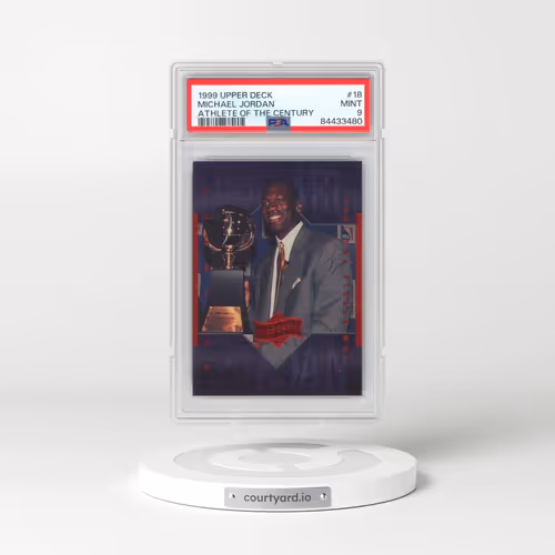 1999 Upper Deck MJ Athlete of the Century #18 Michael Jordan (PSA 9 MINT)