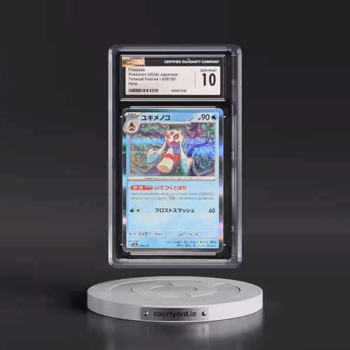 2024 High Class Pack: Terastal Fest ex - sv8a #038/187 Froslass - Holo (CGC 10 GEM MINT)