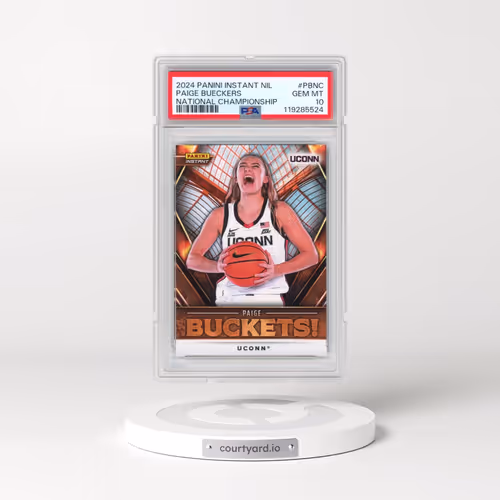 2024 Panini Instant Nil National Championship #PBNC Paige Bueckers (PSA 10 GEM MINT)