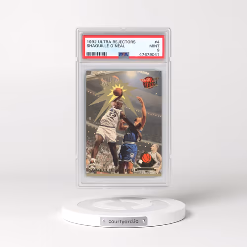 1992 Ultra Rejectors #4 Shaquille O'Neal (PSA 9 MINT)