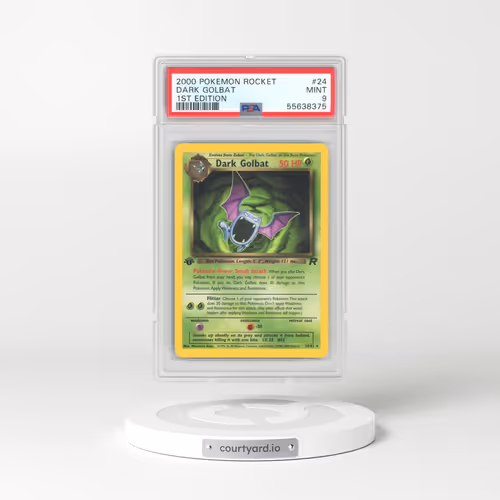 2000 Team Rocket #24 Dark Golbat - 1st Edition 1st Edition (PSA 9 MINT)