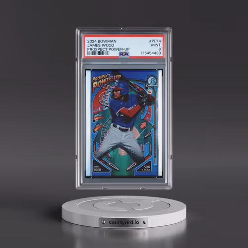 2024 Bowman Prospect Power-Up #PP14 James Wood (PSA 9 MINT)