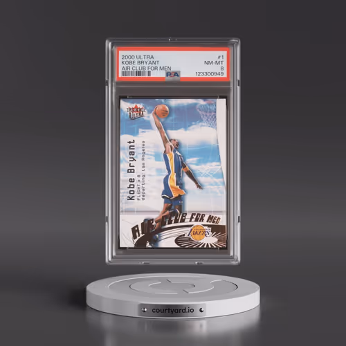 2000 Ultra Air Club 4 Men #1 Kobe Bryant (PSA 8 NM-MT)