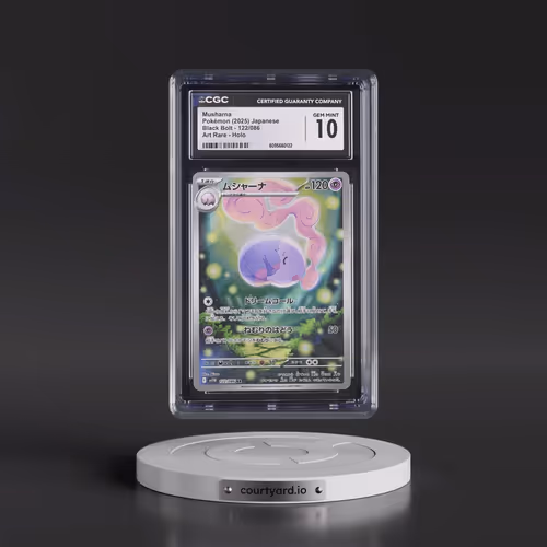 2025 Black Bolt - sv11B #122/086 Musharna - Art Rare Holo (CGC 10 GEM MINT)
